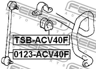 BLUE PRINT ADT385118 Vıraj Askı Rotu Ön 48820/33060