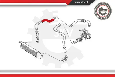 BSG 63-720-010 Turbo Hortumu 14463JD50A