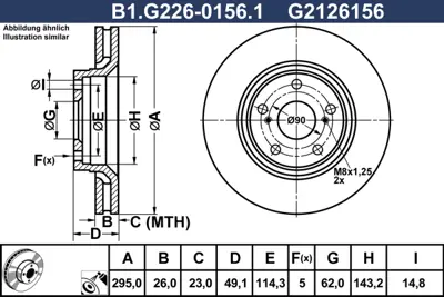 BSG 85-210-028 Fren Dıskı Ön 43512/0F030