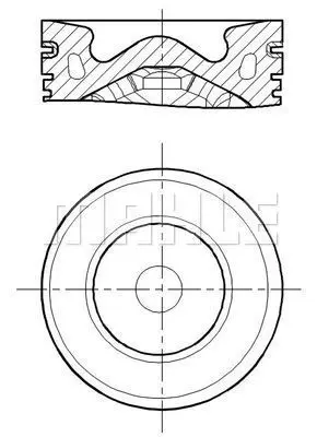 FEDERAL-MOGUL MOTORPARTS 06-818400.00 Segman JX6Q/6110/AB