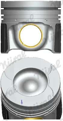 FEDERAL-MOGUL MOTORPARTS 87-72783 STD Pıston+segman GK2Q/6K100/BA