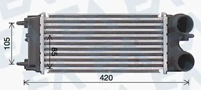 FORD 6K775 BA Turbo Radyatörü FT76/6K775/BA