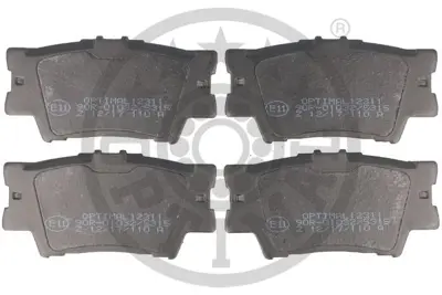 GOODYEAR 101225 Fren Balatası Arka 04466/42060