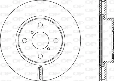 GOODYEAR 103184 Fren Dıskı Ön 43512/0D060