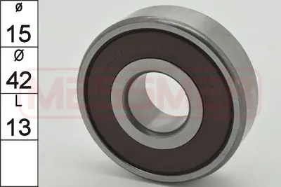 GMB 6302 2RSC3 Alternatör Rulmanı 90099/10141
