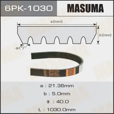 GATES RDM1028K6 V Kayısı AM5Q/6C301/EA