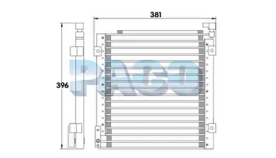 KALE 386700 Klıma Radyatörü 80110/S04/K81