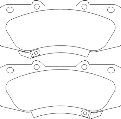 SANGSIN SP1484 Fren Balatası Ön 04465/0K340