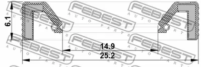 SKT 4KIT-073 Vıtes Mıl Keçesı 98WT/7288/A2A