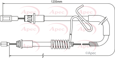 TURTEL 502-1250 El Fren Telı Arka Sag 6C11/2A635/DC