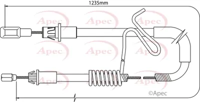TURTEL 502-1250 El Fren Telı Arka Sag 6C11/2A635/DC