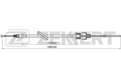 TURTEL 502-1422 Debrıyaj Telı 96VB/7K553/CA