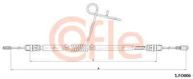 TURTEL 502-3261 El Fren Telı Arka Sag BK21/2A635/AL