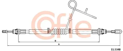 TURTEL 502-3271 El Fren Telı Arka Sag BK21/2A635/AG