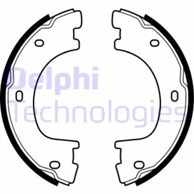 DELPHI LS2054 El Fren Balatası A9064200420, 9064200420, 2E0698525A, 2E0698525D, 9064200220, 9064200420S, A9064200220, 9064200420S1, 2E0698525AS1, 2E0609537B