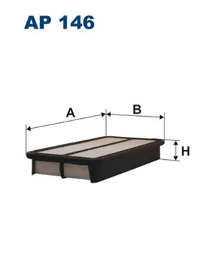 FILTRON AP 146 Hava Fıltresı 17801/74020