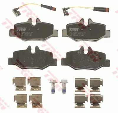 TRW GDB1601 Fren Balatası Arka A0004216210