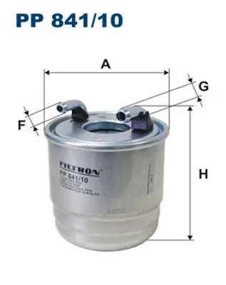 FILTRON PP 841/10 Yakıt Fıltresı A6420920301