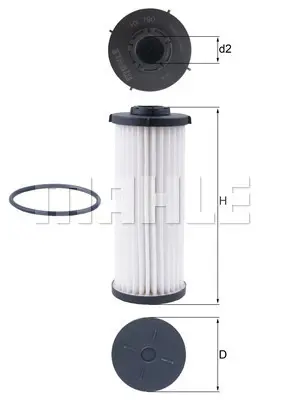 MAHLE HX 190D Sanzuman Fıltresı GC325183