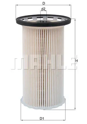 MAHLE KX 386 Yakıt Fıltresı 5Q0127177D