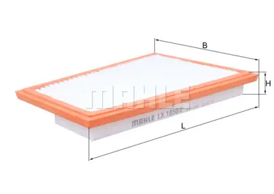MAHLE LX 1850/2 Hava Fıltresı A6420942204