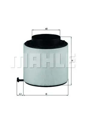 MAHLE LX 2092D Hava Fıltresı 8K0133843D