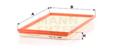 MANN FILTER C 42 002 Hava Fıltresı A6510900051