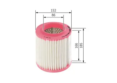 MANN FILTER C 1652 Hava Fıltresı 4E0129620
