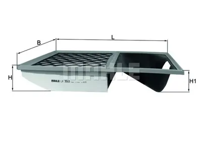MAHLE LX3583 Hava Fıltresı 5801317096
