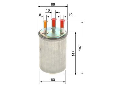 PSA 1803.87 Motor Kulak Saplaması 180387, 90360086