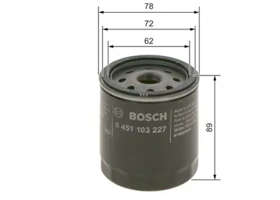 BOSCH 0451103227 Yağ Fıltresı 4M5Q/6714/CA