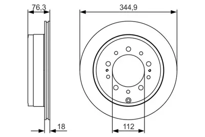 BOSCH 0986479R32 Fren Dıskı Arka 42431/60290
