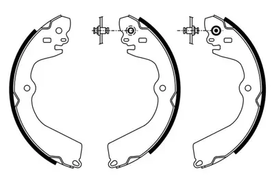BOSCH 0986487928 Pabuç Balata Ve Fren Kampanasi D4060JX00A
