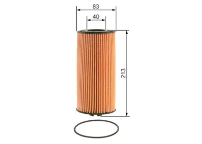 BOSCH 09864B7003 Yağ Fıltresı A/000/180/17/09