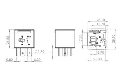 BOSCH 0986AH0204 Role A0025420919