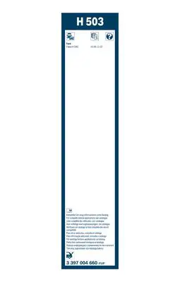 BOSCH 3397004660 Silecek  Süpürgesı Arka GU7J/17402/AA
