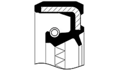 SKT 410439-V Aks Keçesı Arka 528105K800