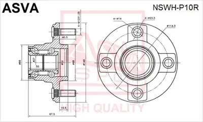 ANKA 1011-0008 AKS KOMPLE SAĞ 10110008 DOKKER LODGY 12-> 1.5DCI
