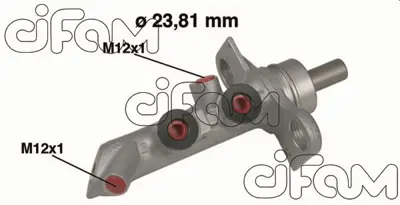 CIFAM 202-485 ANA MERKEZ 202485 MEGANE-II (02-) 1.4 1.5DCI 2.0 (23,81MM)