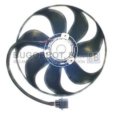 ELITCAR DY8019 FAN+PERVANE DY8019 GOLF-IV BORA AUDI A3 1.6 (01-) (345MM) (KÜÇÜK MOTORLU)