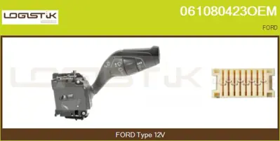 FOMOCO F1FT17A553AA SİLECEK KUMANDA KOLU F1FT17A553AA FOCUS SEDAN TRANSIT V363