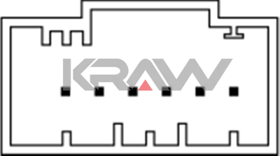 M-CAR AN-458 AYNA KUMANDA DÜĞMESİ AN458 CADDY TOURAN