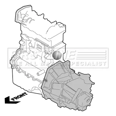 ÜÇEL 10950 MOTOR TAKOZU 10950 TRAFIK 7700697878