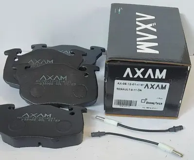 AXAM AX-05-12-01-4161 DİSK BALATA ÖN AX0512014161 R9 YM R19 CLIO III EXPRESS SAXO