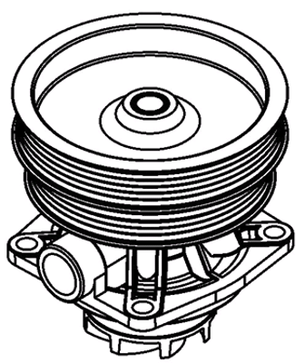 AYBAY 521 SU POMPASI AYBAY 521 PALİO 1.6-16V MAREA DOBLO BRAVO SIENA ALBEA