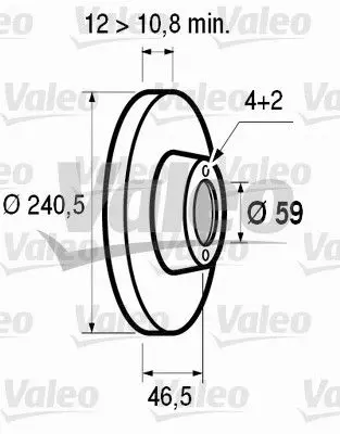 BENDIX 561326 DİSK FREN AYNASI ÖN 561326 UNO 70 1.4