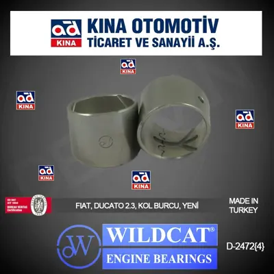 WILDCAT 2472 PİSTON KOL BURCU TAKIMI 4076 STD DUCATO-III 2.3JTD (06-)