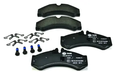 APETECH AP1313 Disk Balata Ön Arka Ap1313 Sprınter Lt35 Lt28 2.5 2.8dtı (Ac627681) A0004237110, A0024204120, A0024204220, A0034201720, A0044201520, A0044202420, A0054208620, A0084204620, A9024210110, 4237110
