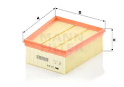 GOLD FILTER GHP-6596-X2 Hava Filtresi Ghp6596x2 Megane Iv (15->) - Scenic Iv (2016->) 1.2 Tce 165467860R, 2000940400, A2000940400, 165460543R, 1654600Q4G, 165460509R, 165469843R, 165468296R