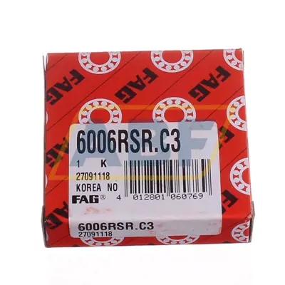 FAG 6006RSR Aks Rulmanı 6006/RSR